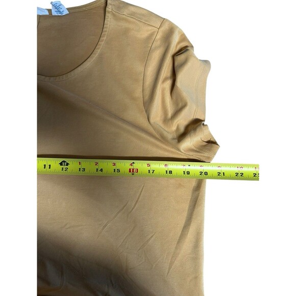 Sigrid Olsen  Pull-Over Dress Size Large Minimalist, Butter, Soft Lagenlook Hip - Picture 4 of 7